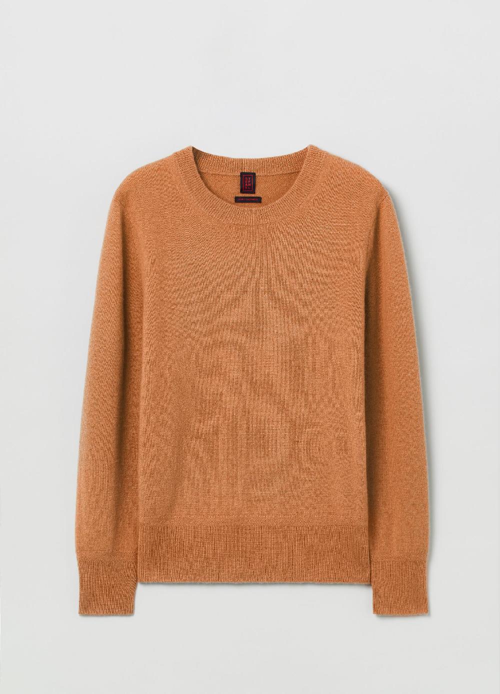 Stefanel Pullover girocollo in cashmere Vendita Economica