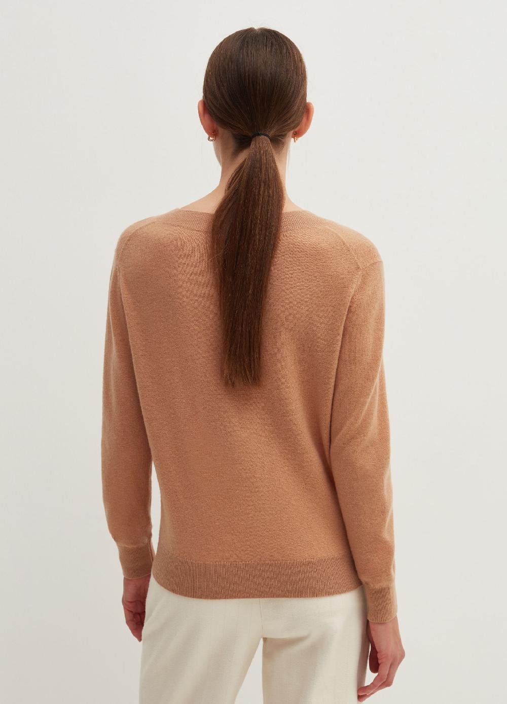 Stefanel Pullover in lana con scollo a V Vendite Flash