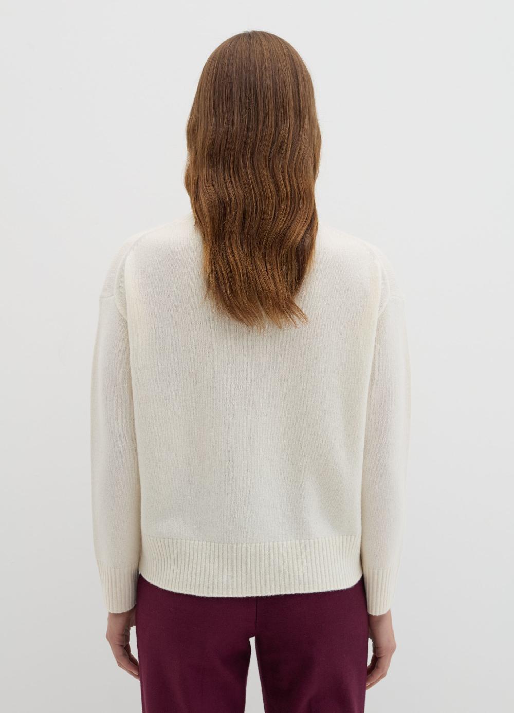 Stefanel Pullover mock neck in lana cardata Prezzo di fabbrica