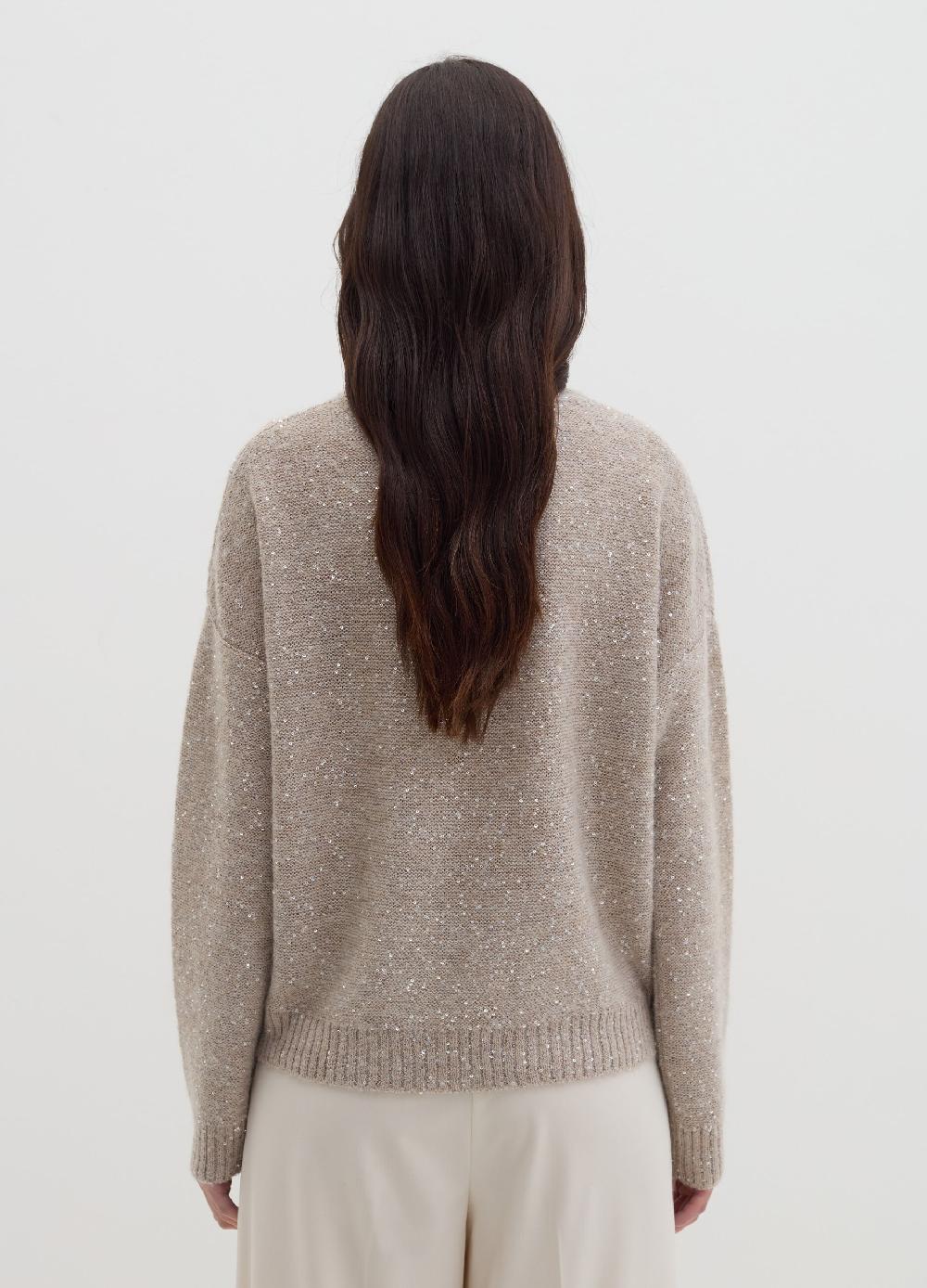 Stefanel Pullover con micro paillettes Offerta speciale