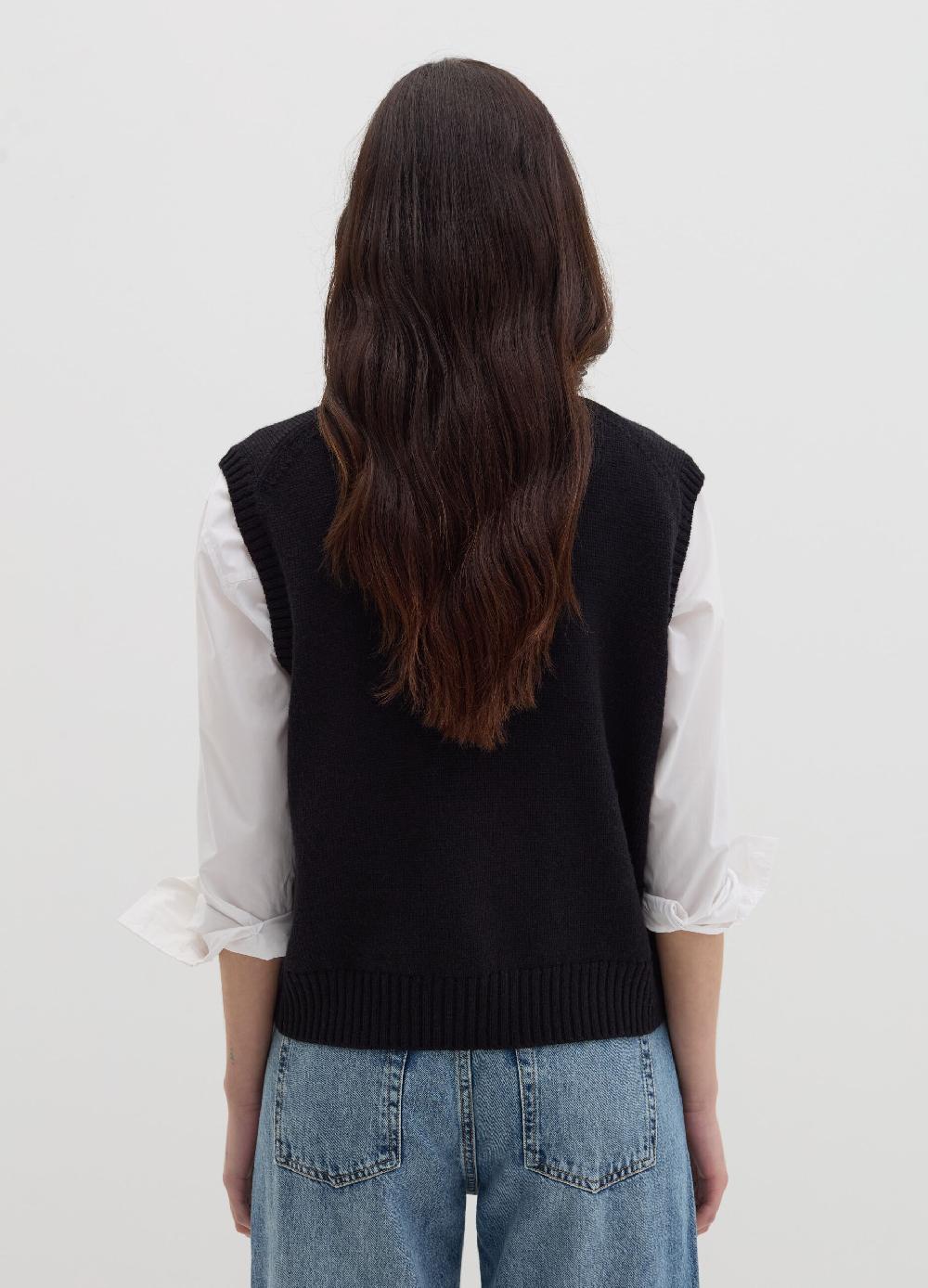 Stefanel Gilet chiuso con disegno jacquard Offerta San Valentino