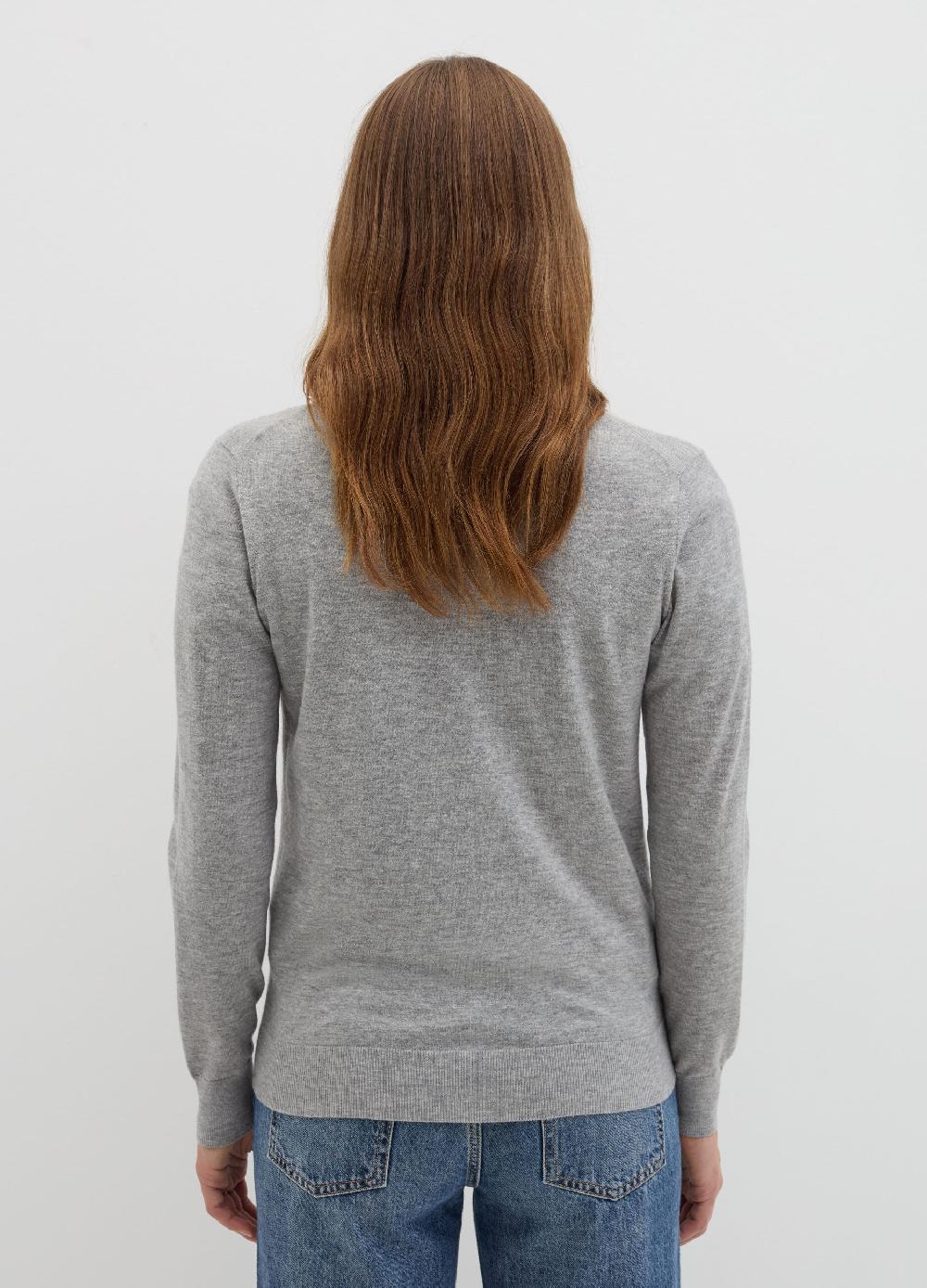 Stefanel Cardigan in lana e seta con scollo a V Smaltimento dello stoccaggio