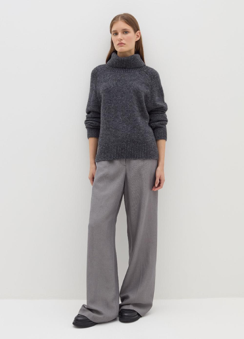Stefanel Pullover a collo alto in alpaca e lana Offerte esclusive