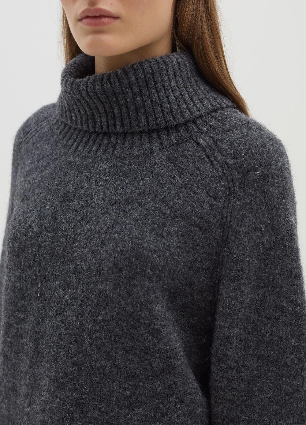 Stefanel Pullover a collo alto in alpaca e lana Offerte esclusive