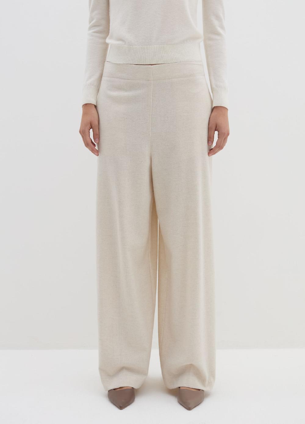 Stefanel Pantalone a gamba larga in misto lana Bestseller