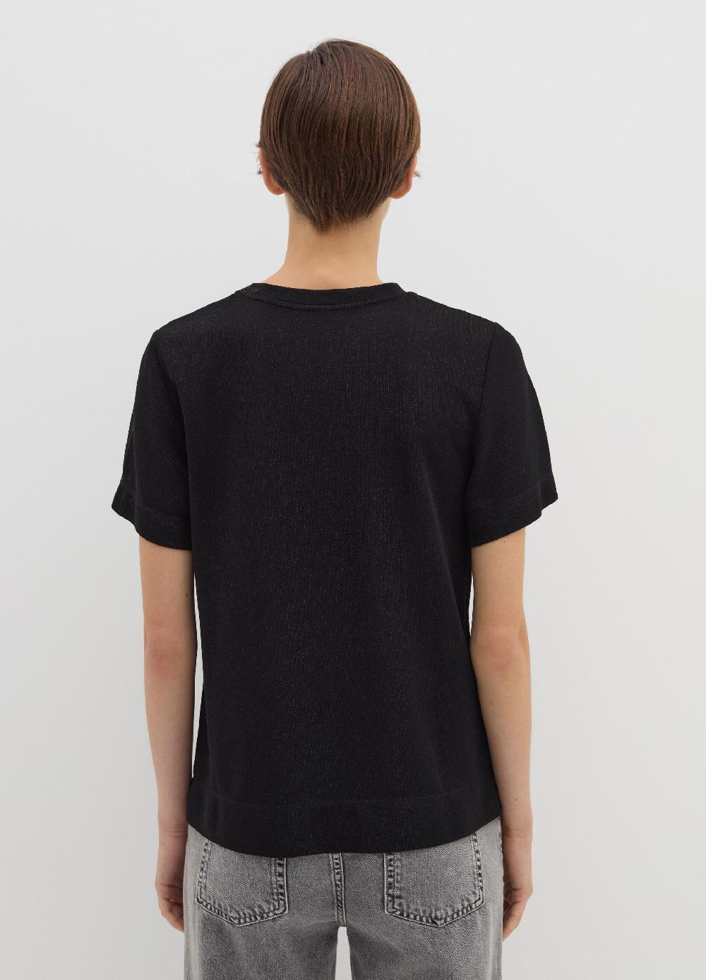 Stefanel T-shirt in lurex con spacchetti Offerte stagionali