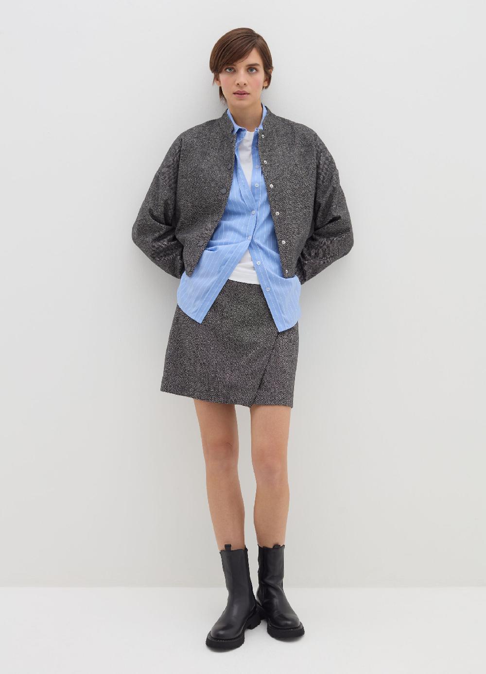 Stefanel Minigonna a portafoglio in tweed Super Saving Price