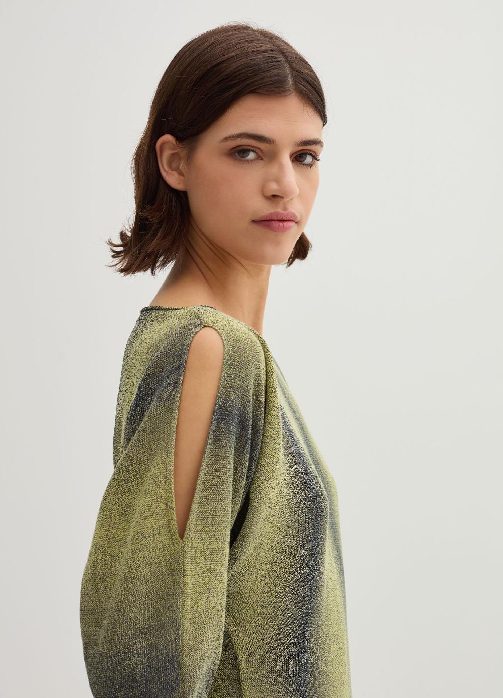 Stefanel Maglia space dyed con scollo a barca Latest stili