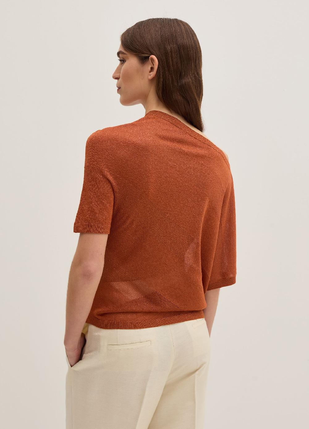 Stefanel Maglia a costine in lurex Black Friday Prezzi