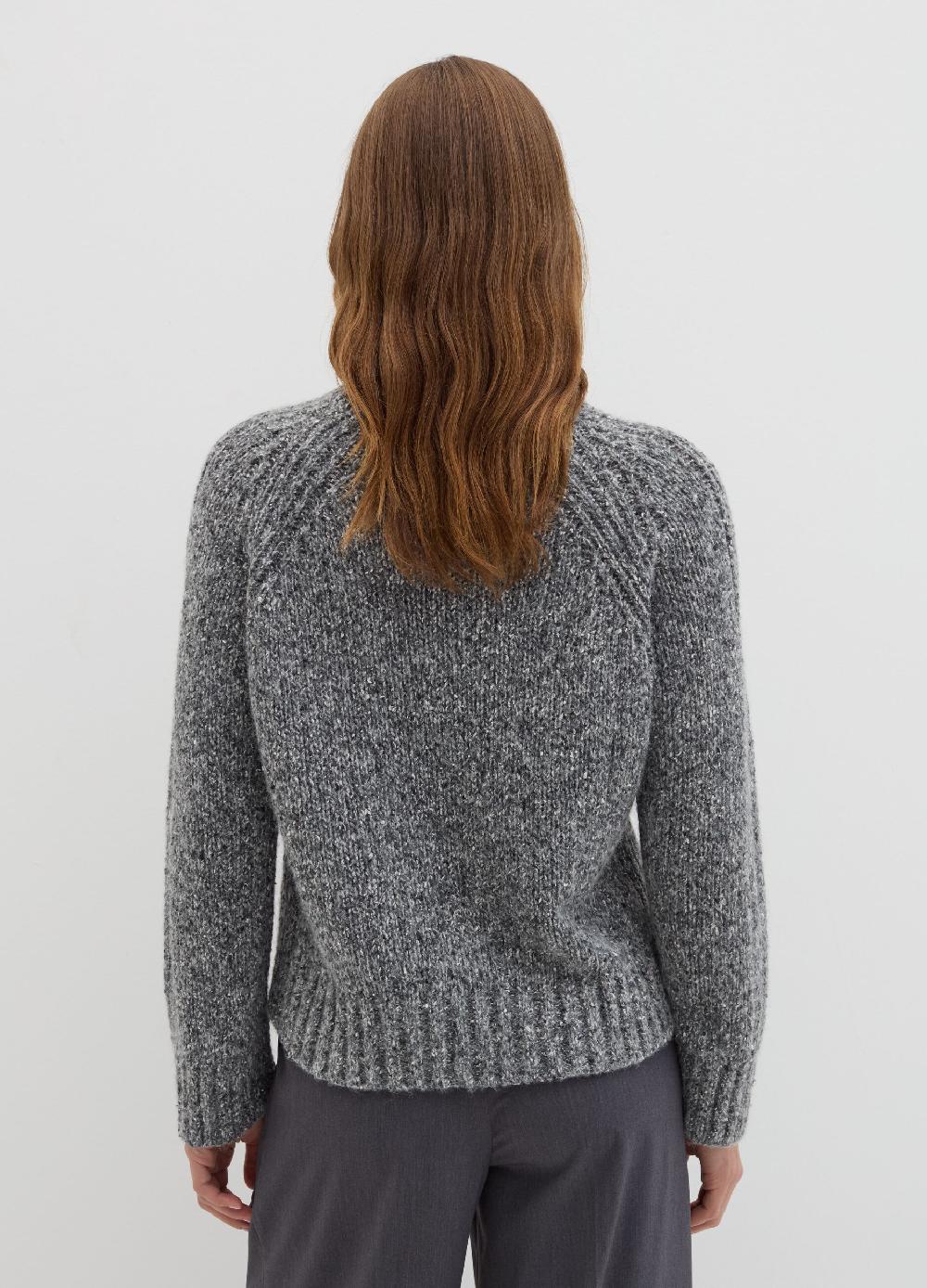 Stefanel Pullover in filato bottonato di misto seta Pezzi Unici