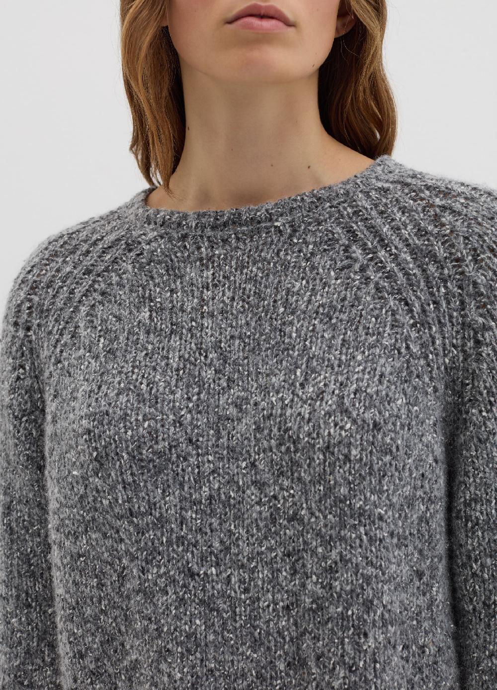 Stefanel Pullover in filato bottonato di misto seta Pezzi Unici