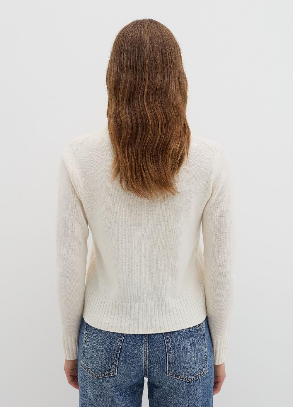 Stefanel Cardigan girocollo in lana cardata Acquista Ora