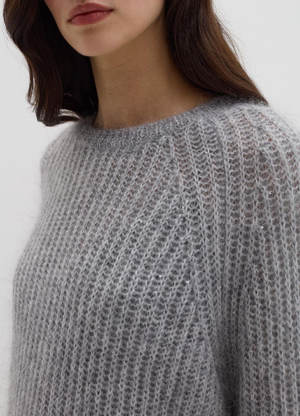 Stefanel Pullover con micro paillettes Affare Del Giorno
