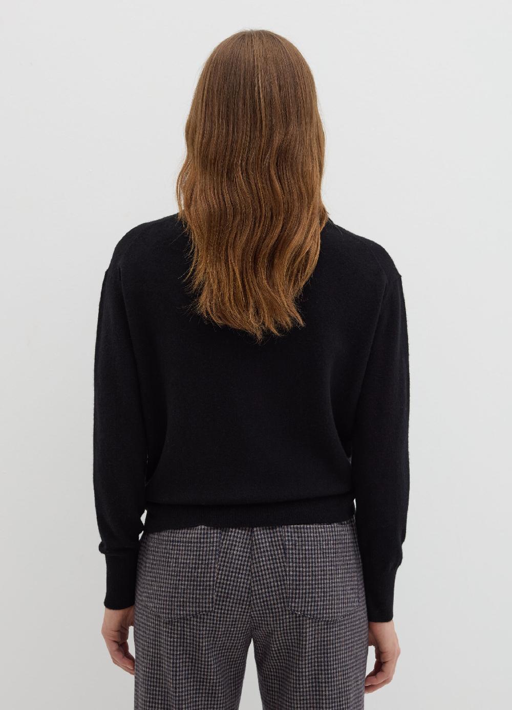 Stefanel Pullover girocollo in lana cardata Sottocosto