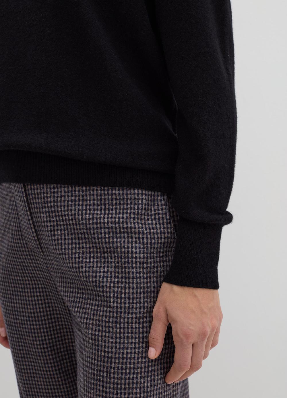Stefanel Pullover girocollo in lana cardata Sottocosto
