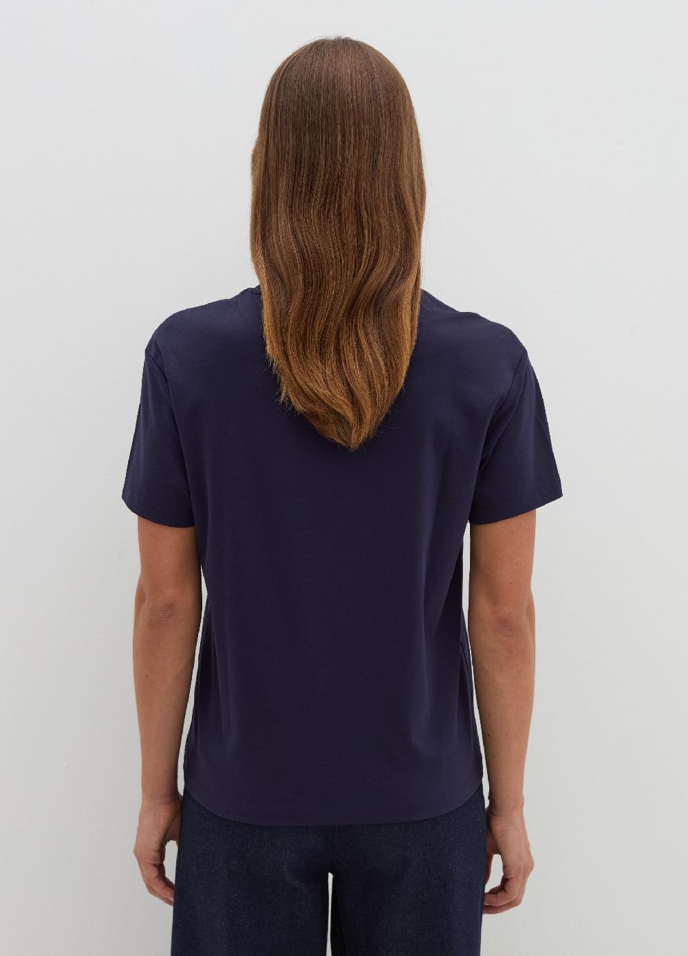 Stefanel T-shirt in jersey con scollo rotondo Economico