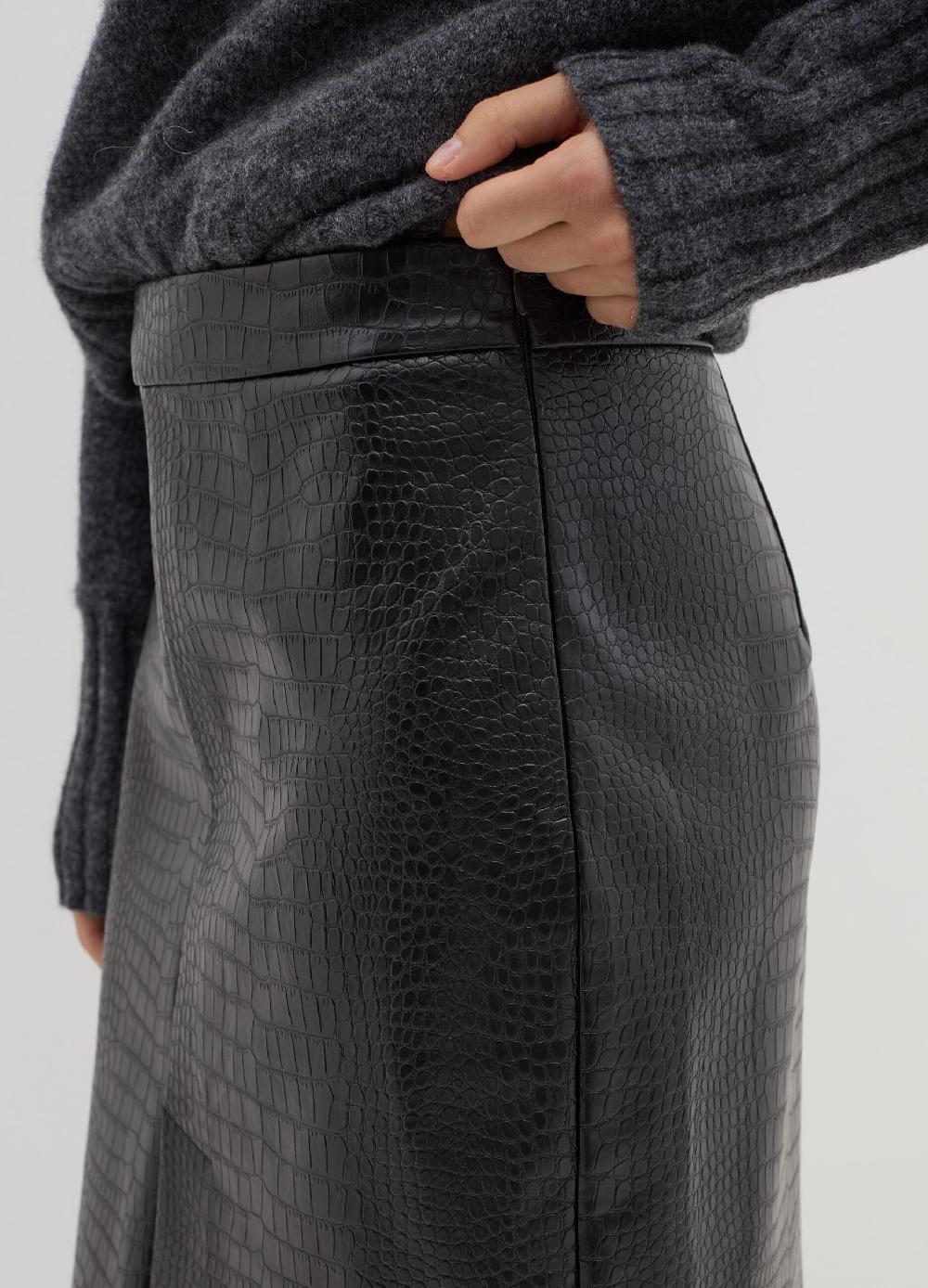 Stefanel Longuette effetto cocco con spacco Outlet