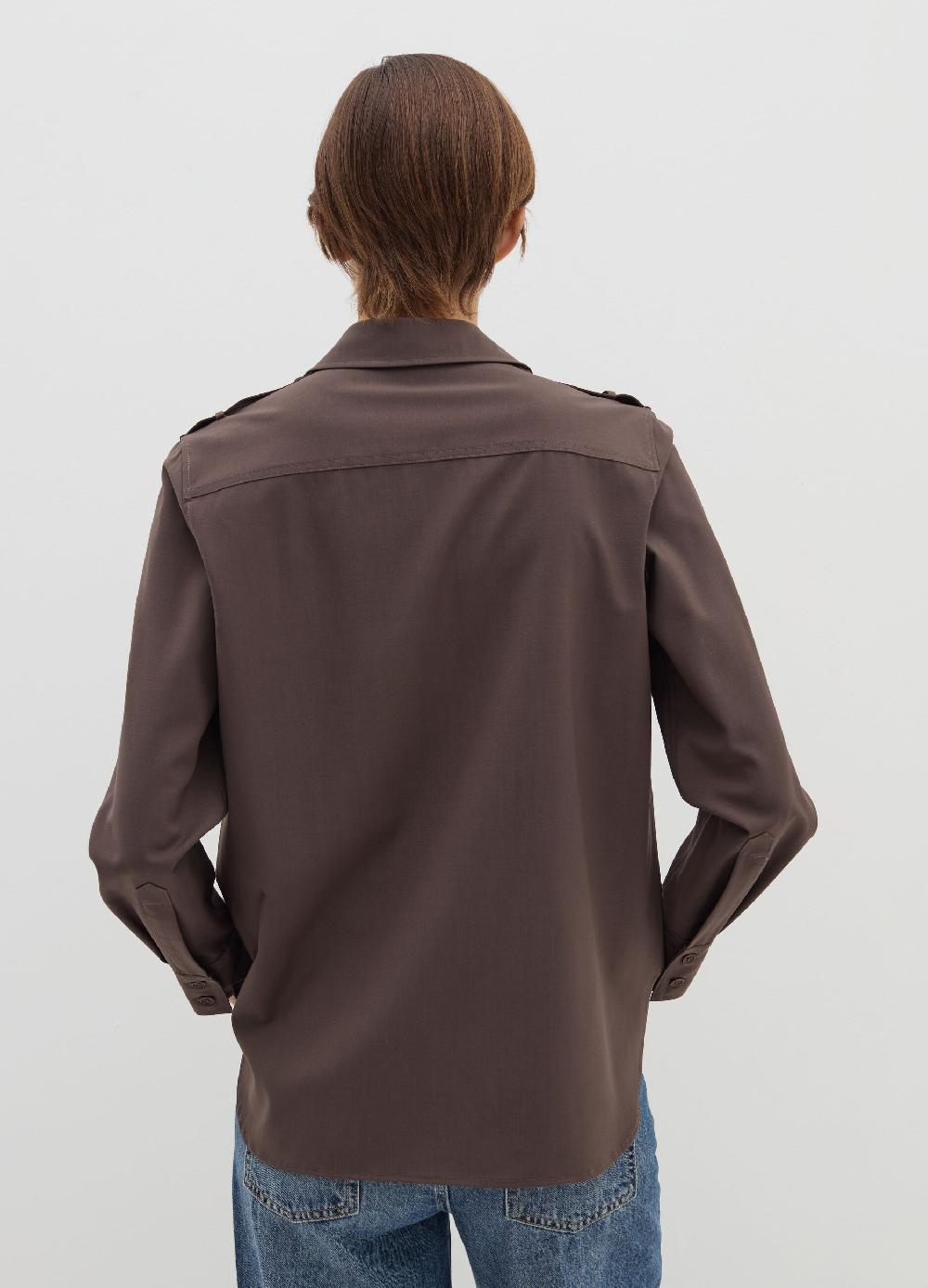 Stefanel Camicia utility con tasche In Vendita