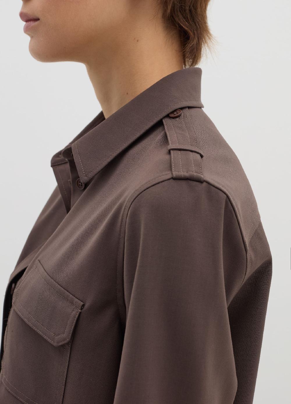 Stefanel Camicia utility con tasche In Vendita