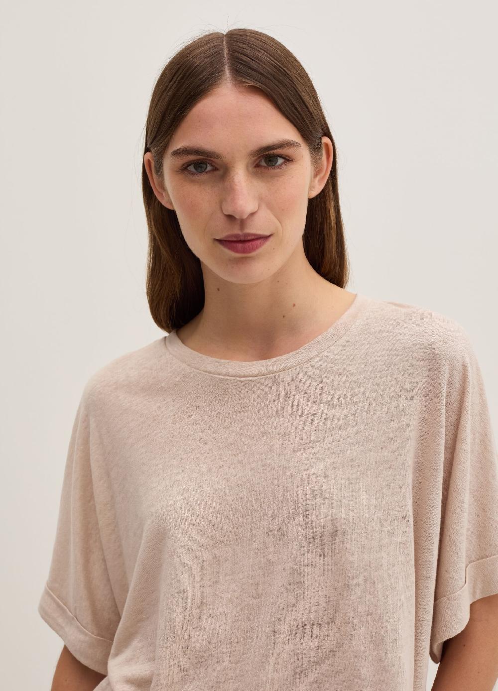 Stefanel Maglia in jersey di puro lino Sconto di tempo limitato