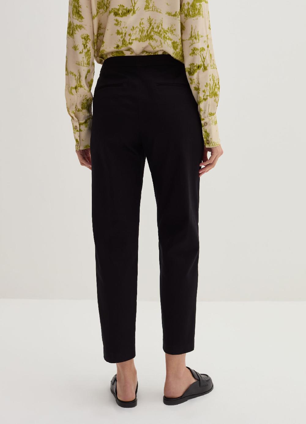 Stefanel Pantalone chino cropped in twill Offerta esclusiva