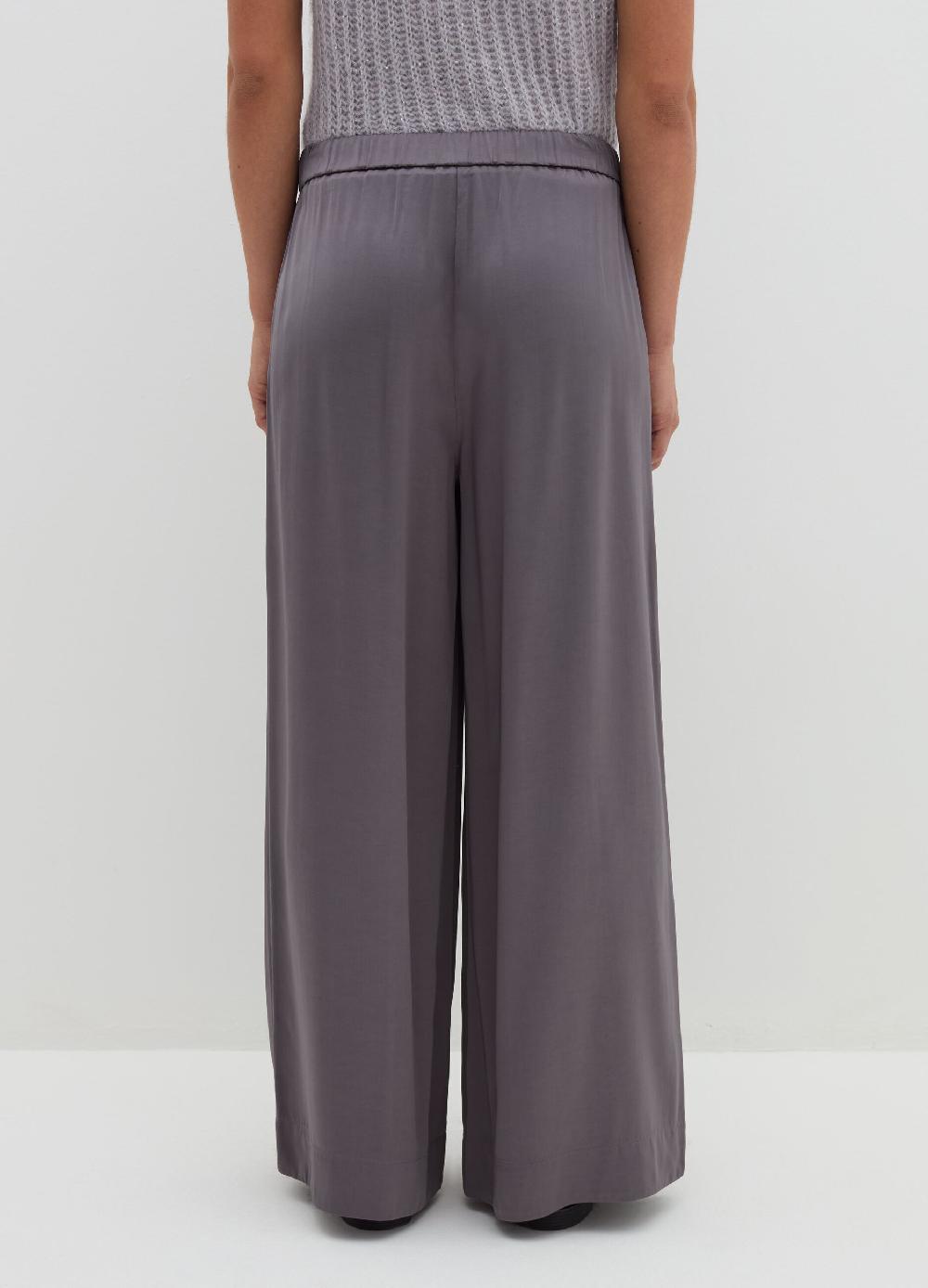 Stefanel Pantalone fluido pigiama in viscosa satin Black Friday