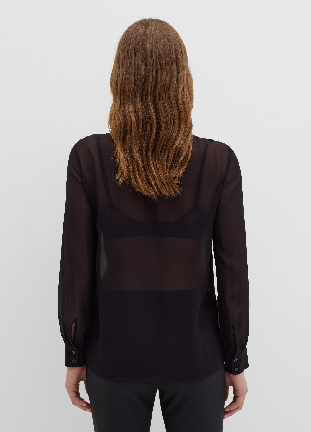 Stefanel Blusa in georgette con foulard Cyber Monday