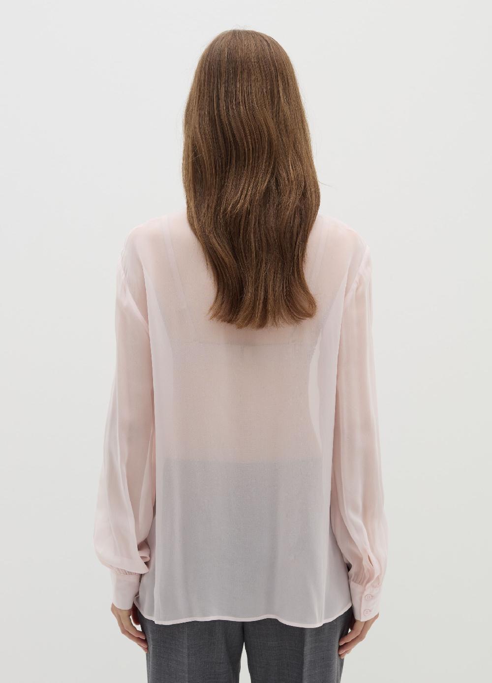 Stefanel Blusa in georgette con foulard Offerta per la Festa della Mamma