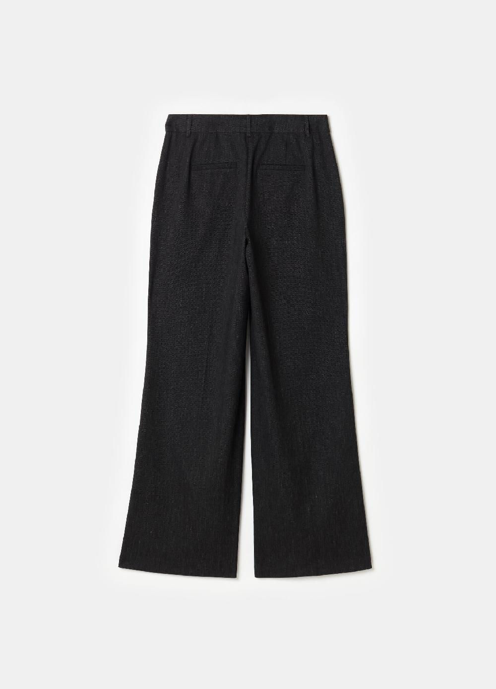 Stefanel Pantalone palazzo wide leg Offerta migliore