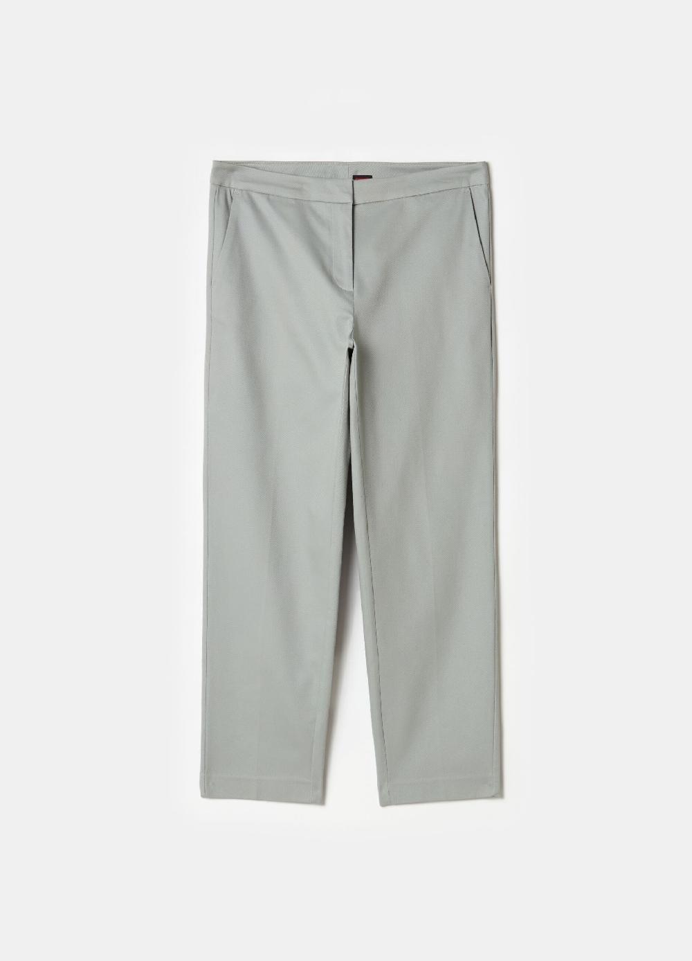 Stefanel Pantalone chino cropped in twill Bestseller