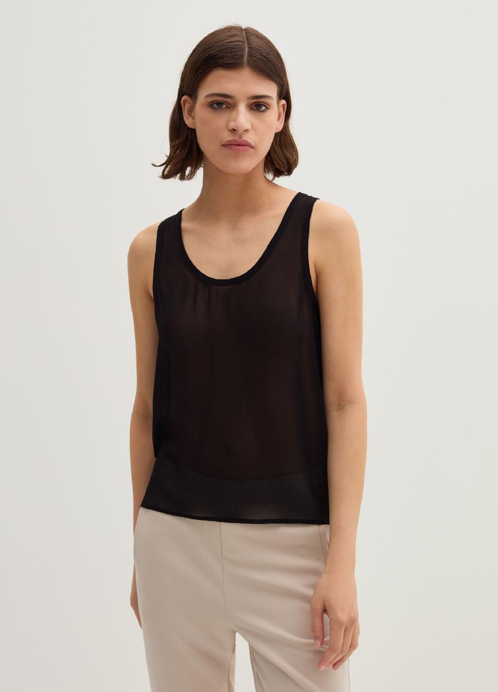 Stefanel Top in georgette Comprane uno, ottenene uno gratis