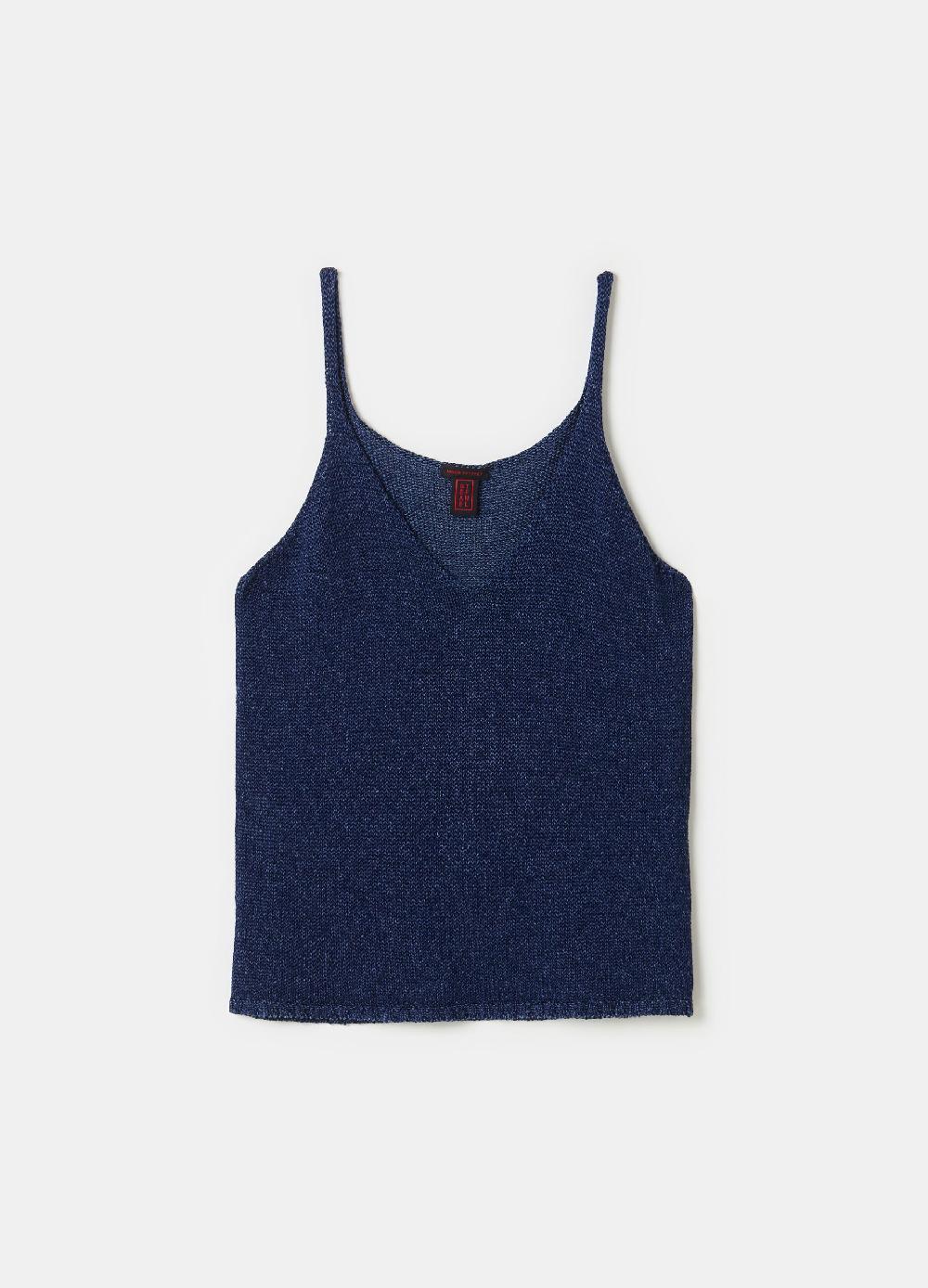 Stefanel Tank top in cordonetto senza cuciture Offerta settimanale