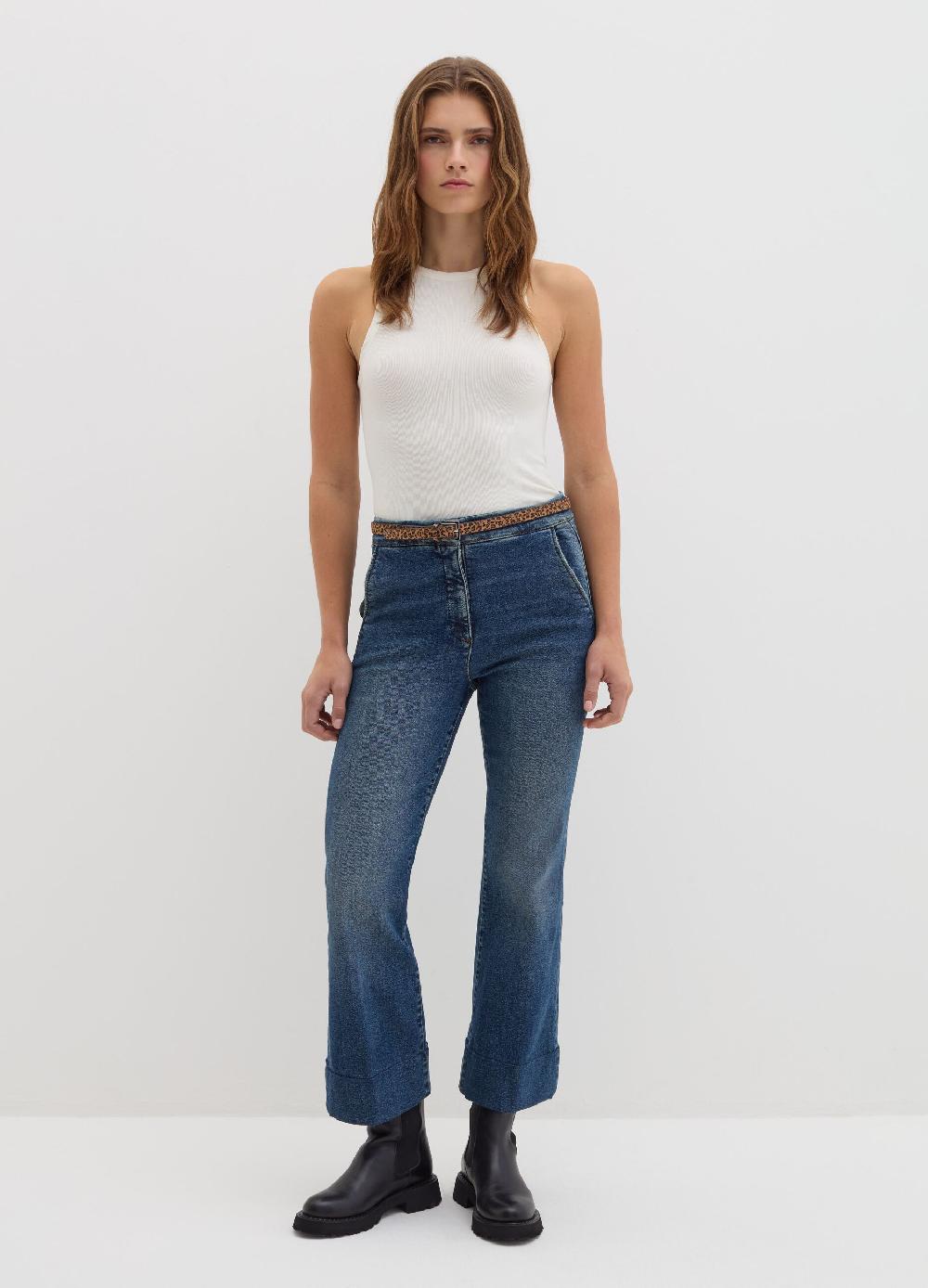 Stefanel Jeans straight fit cinque tasche Fino al 50% di sconto