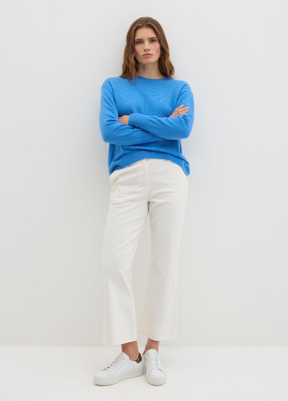 Stefanel Pantalone flare fit in corduroy Discount Store per i nuovi prodotti