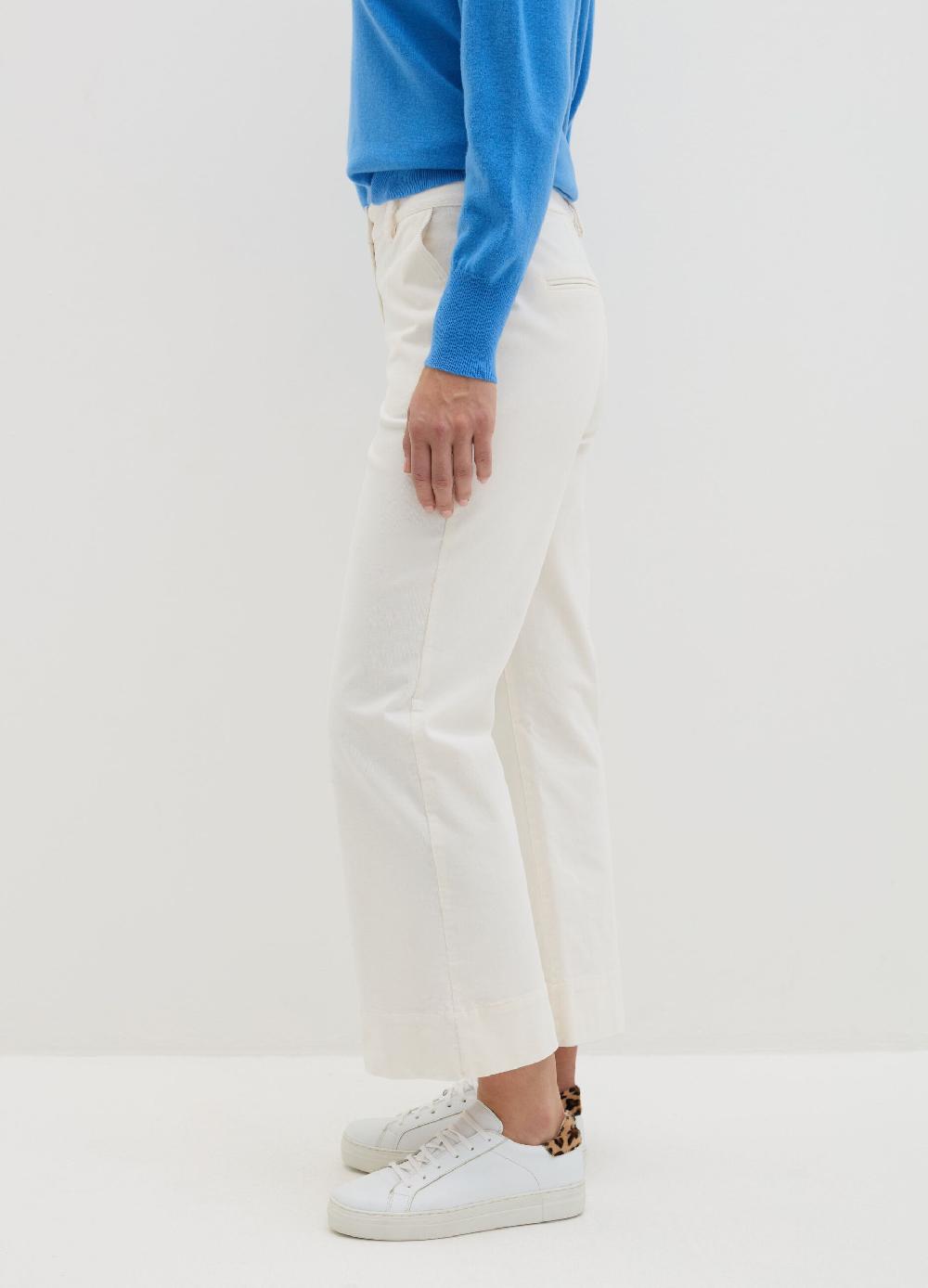 Stefanel Pantalone flare fit in corduroy Discount Store per i nuovi prodotti