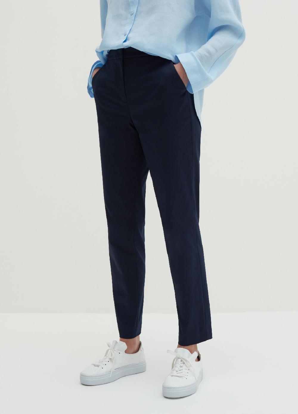 Stefanel Pantalone in cotone satin Trasporto libero internazionale