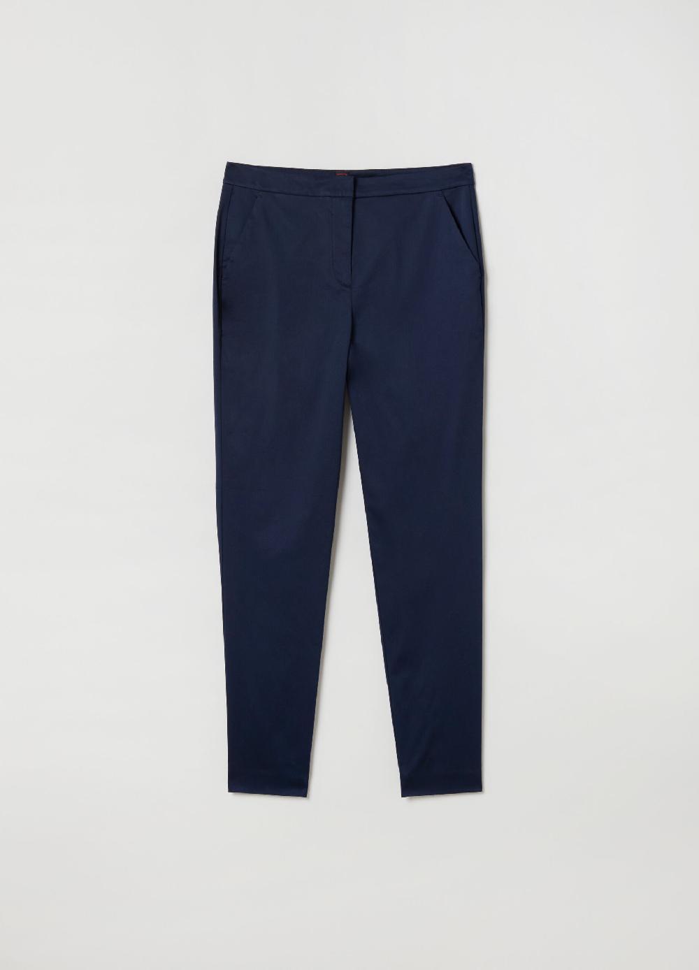 Stefanel Pantalone in cotone satin Trasporto libero internazionale
