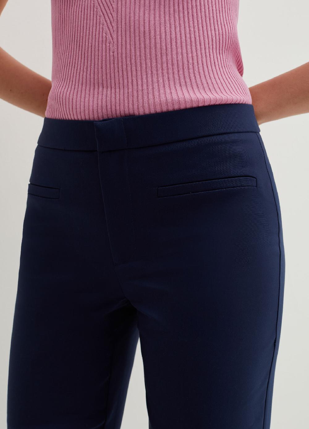 Stefanel Pantalone crop flare Esporta salva