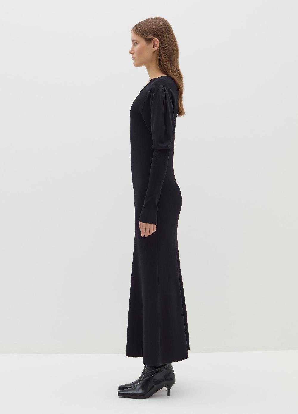 Stefanel Vestito lungo in maglia a costine Duty-free