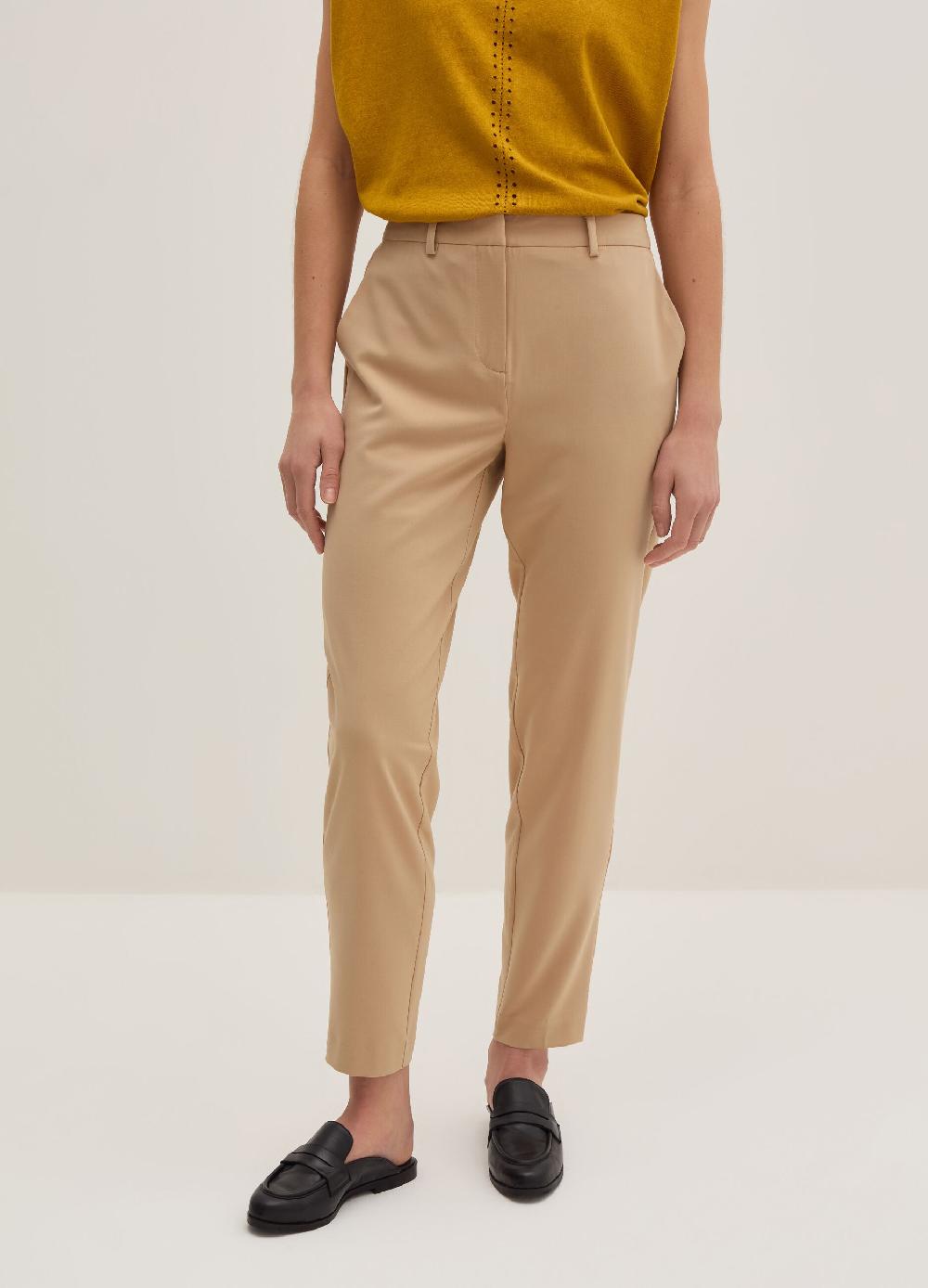 Stefanel Pantalone a sigaretta in gabardina stretch Vendita