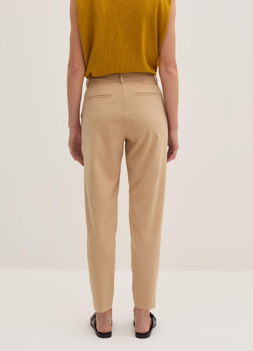 Stefanel Pantalone a sigaretta in gabardina stretch Vendita