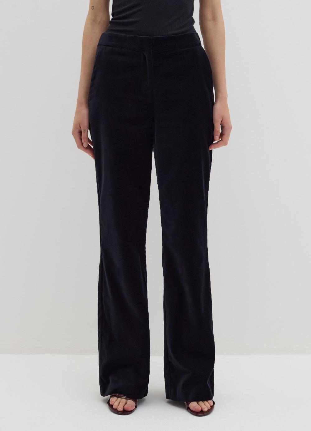 Stefanel Pantalone flare fit in velluto Soddisfazione Garantita