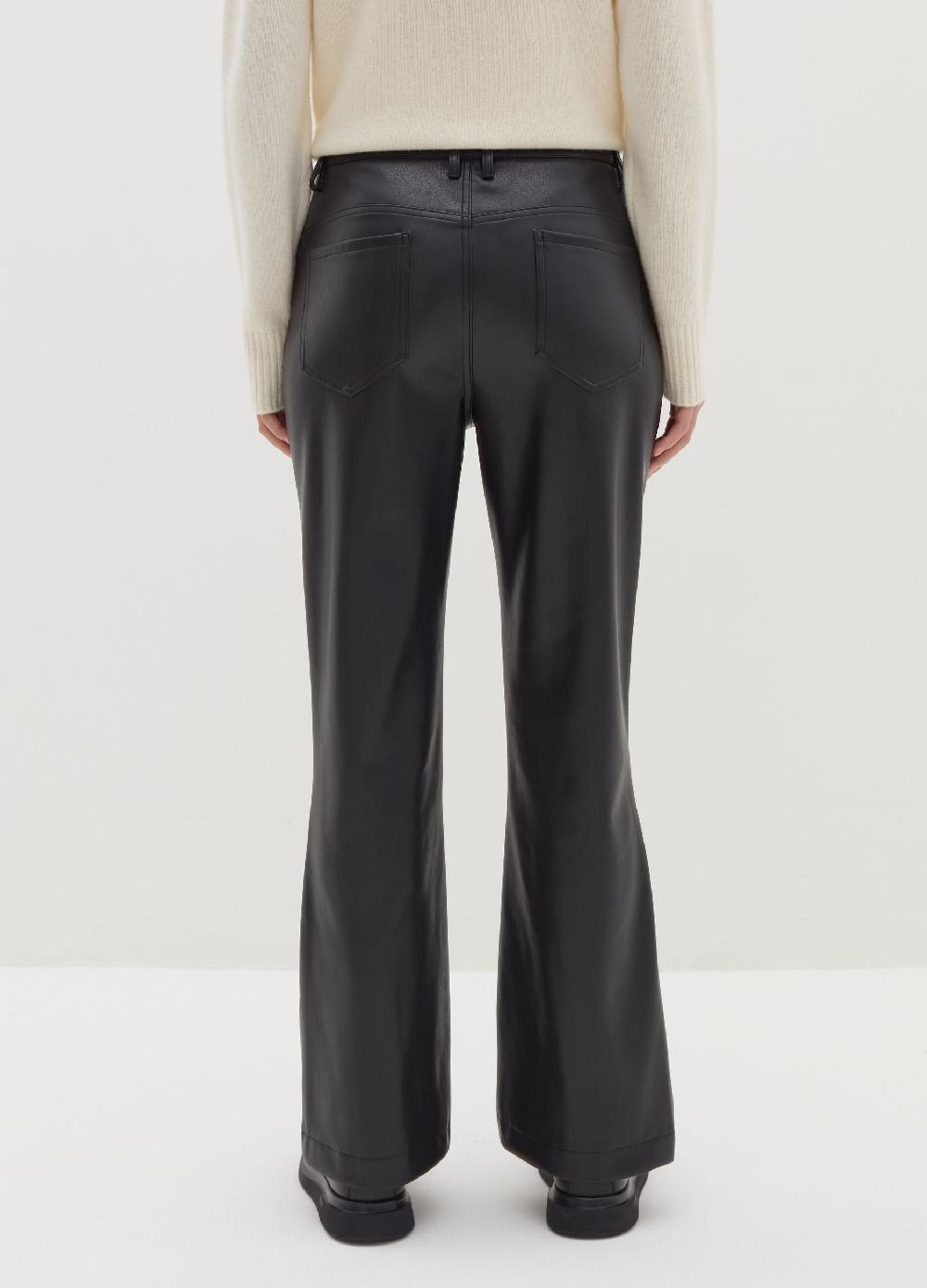 Stefanel Pantalone straight fit effetto lucido Shopping Online