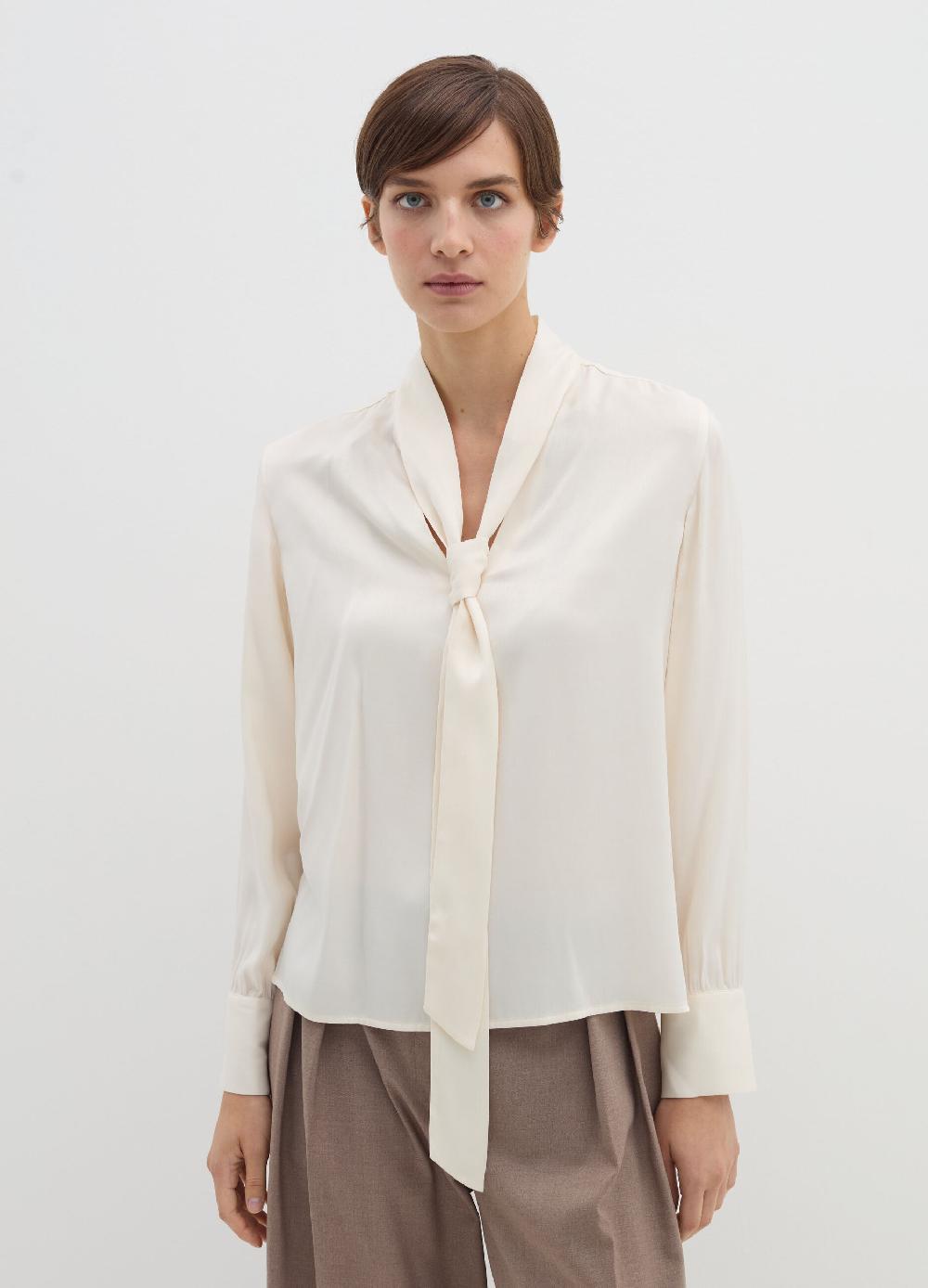Stefanel Camicia con foulard e fiocco Offerta