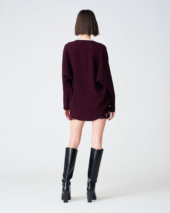 Suoli Abito Corto C/mini In Paillettes Hotsell