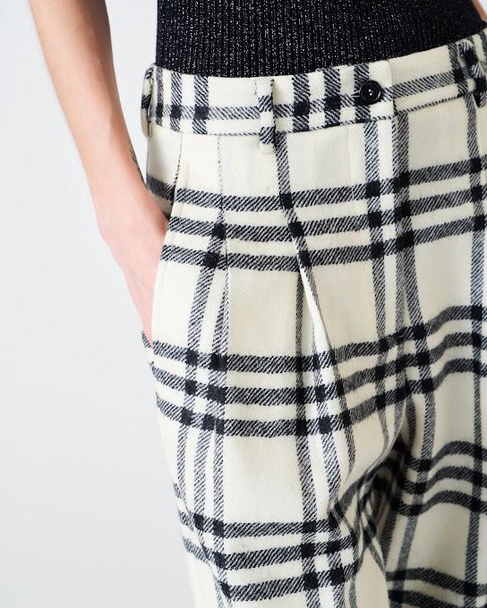 Suoli Pantalone Check C/pences Moda