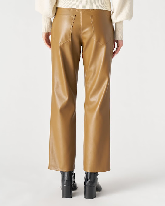 Suoli Jeans Slim In Ecopelle Italia