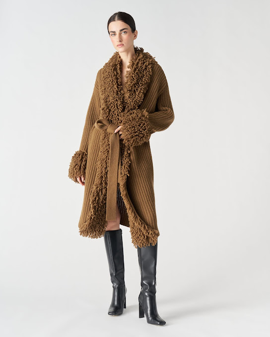 Suoli Cappotto Punto Pelliccia Sottocosto
