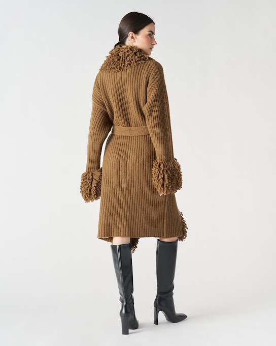 Suoli Cappotto Punto Pelliccia Sottocosto