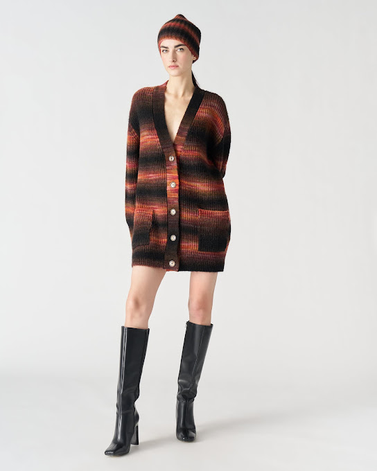 Suoli Cardigan P/pannocchia Stampato Offerta